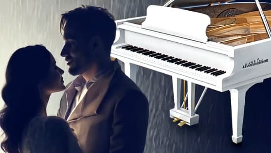 Snippet "When we met this melody was playing"